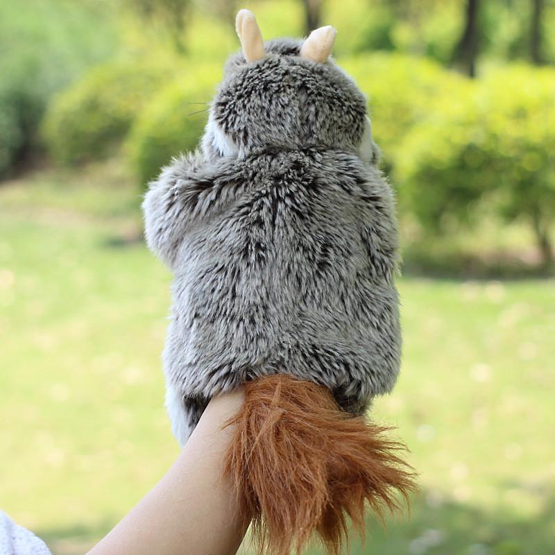 And Soft Squirrels Mice Hand Puppet With Short Fur For Learning Childrens
