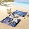 Inosuke Hashibira Print Beach Towel, Large Soft Quick Dry Towel for Beach Camping Swimming