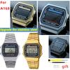 Upgrade All Metal Case Fashion For Casio A168 Mod Kit Modified 3299 A168WA Bezel Strap Stainless Steel Watch Band Accessories