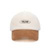 ULUK Essential Circle Corduroy Fleece Contrast Ball Cap_Brown