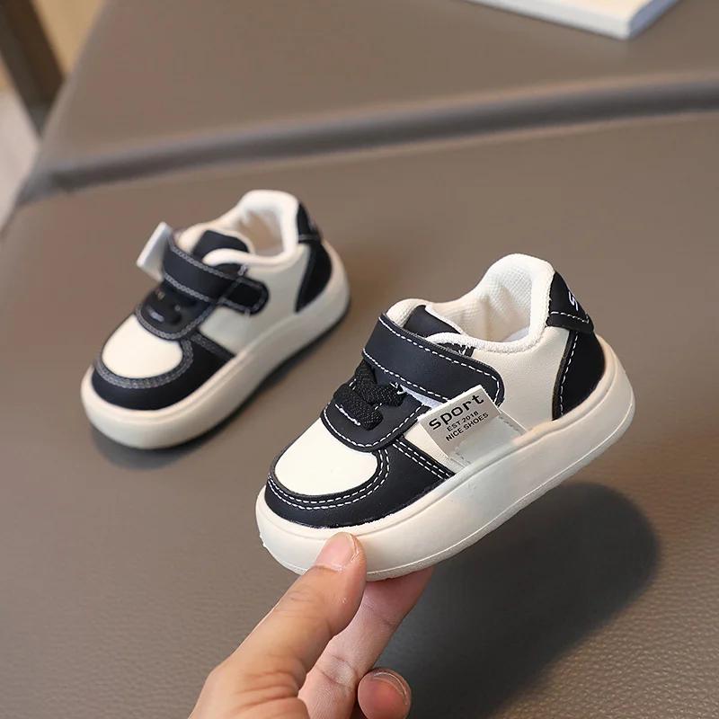 

Children Sneakers Boy Shoes New Kids Casual Sneakers White Leather Shoes Girls Running Sports Tennis Shoes for Boy 23