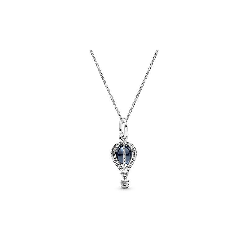 Pandora Dream Journey Hot Air Balloon Set Silver 925 Silver Necklace Women s ZT0505