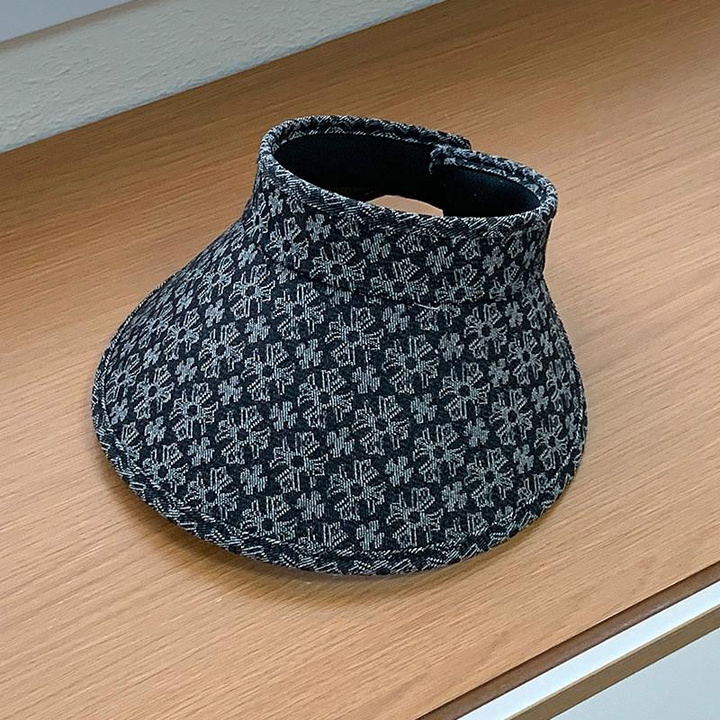 

Summer Open Top Hat With Large Brim And Uv Protection For Casual Outdoor Wear