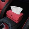 Upscale Car Tissue Box Towel Sets Car Center Console Tissue Box Holder Auto Interior Storage Decoration Car Accessories