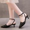 Fashion Outdoor Closed Sandals for Women 2025 Luxury Daily on Offer Casual Low Price Trending Woman Shoes Sales Summer Asian Size Shoe