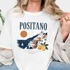 Positano Italy Shirt and Kids Tshirt - La Dolce Vita Comfort Colors Shirt and Kids Tshirt - Italian Summer Tee