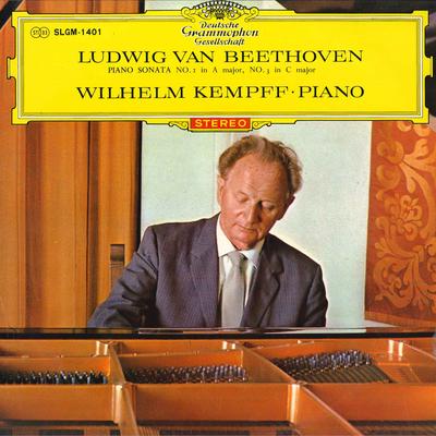 LP-skiva WILHELM KEMPFF(PIANO) - Beethoven/Pianosonater Nr. 2 I A M SLGM1401 DEUTSCHE GRAMMO Japan Klassisk Begagnad