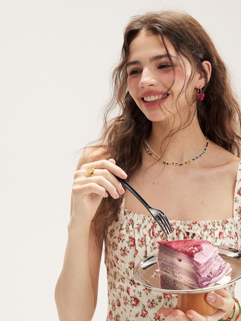 Sinseuden Oblin Bloom Mini Dress