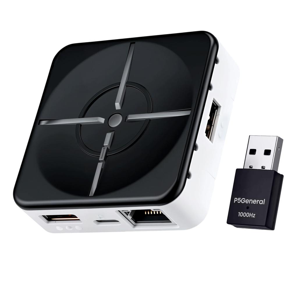 XIM MATRIX & P5 General Adapter Set for PS5, PS4, Xbox Series X|S, Xbox One, and PC, Keyboard and Mouse Converter with Firmware Update Support