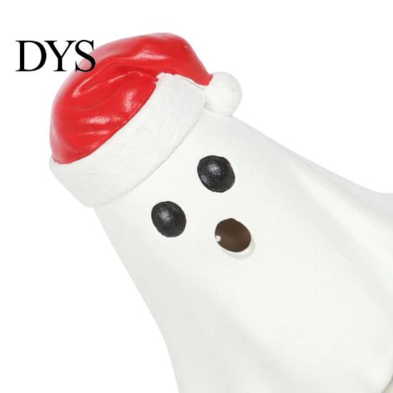 Resin Ghost Statue Incense Burner, Christmas Hat Holder, with Decorative Figurine Cones, Cone Holder for Yoga Room Home Halloween Decor Burner