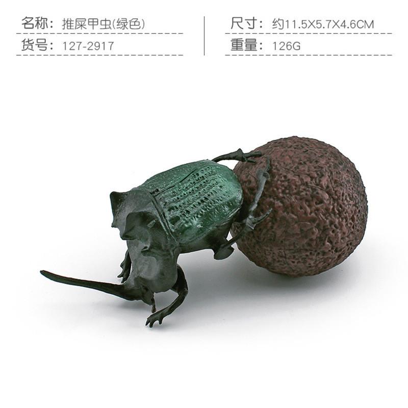 Vibrant Pvc Dung Beetle And Beetle Models Set Of 8 Realistic Insect Figurines For Home Decor