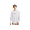 Dri-Fit FW24 Trail Rundhals Schnelltrocknend Bequem Weich Langarm T-Shirt Herren Oberteile Weiß HJ3602-100
