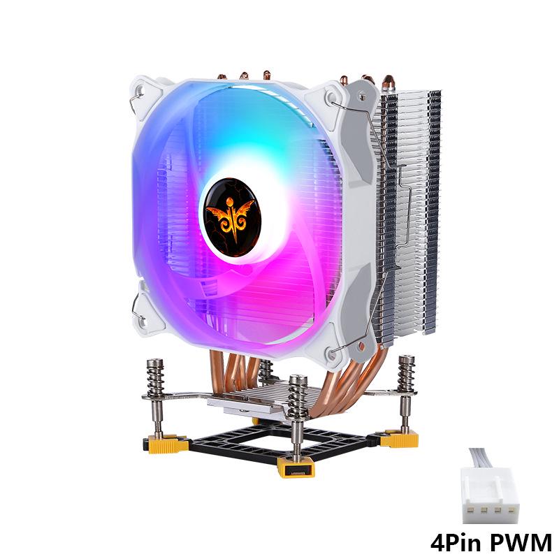Colorful PWM CPU Cooler 12CM Fan, 4 Heatpipe, LGA1700, 115X, 1200 Socket Compatible