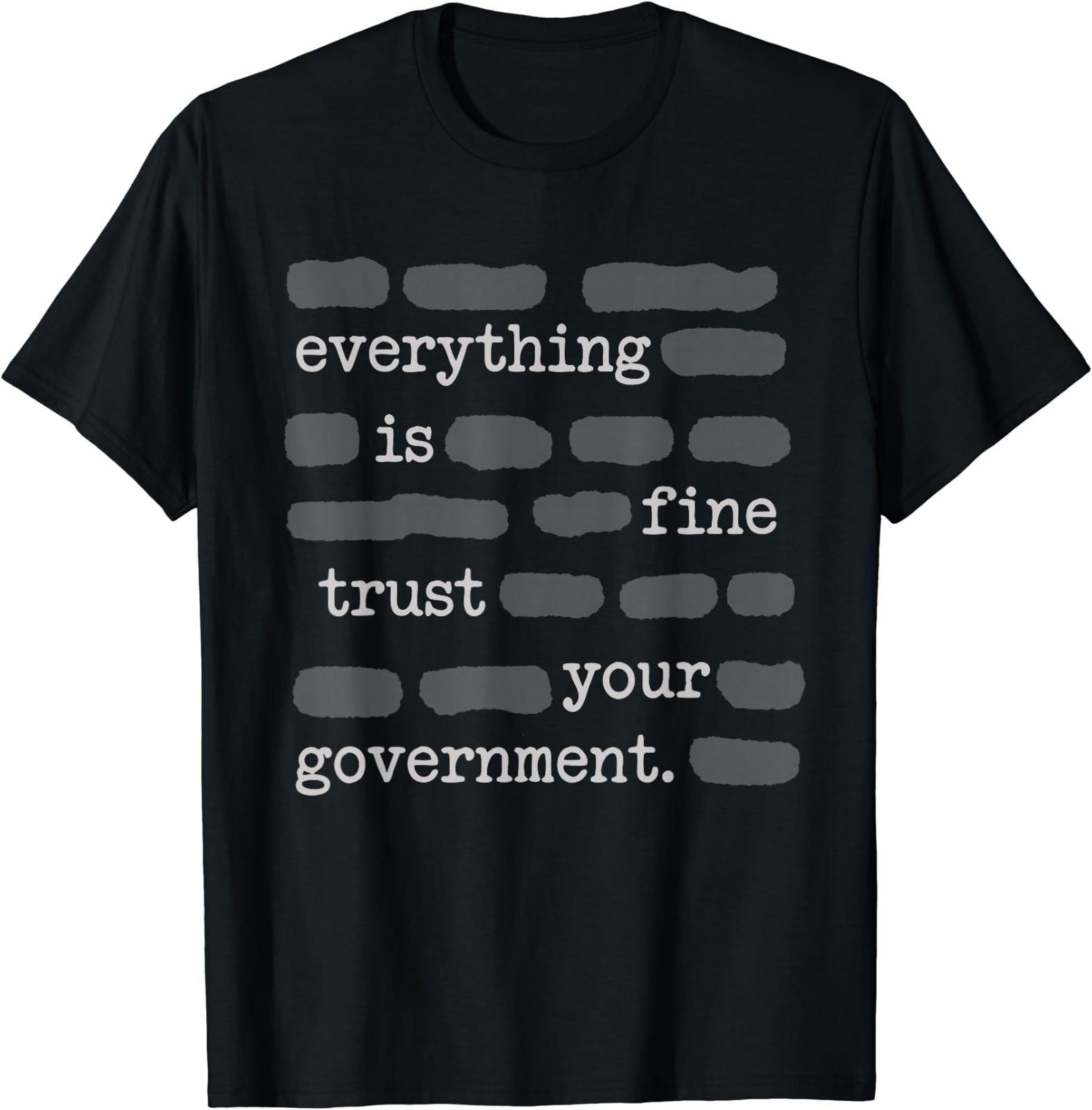 Trust Your Government: Life s Fine, Keep Calm Tee S разноцветный