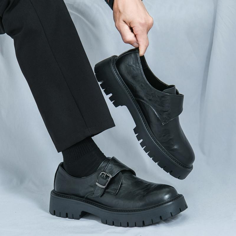 Men's Loafers Luxury Brand Leather Dress Shoes Breathable Slip-On Solid Formal Casual Shoes Handmade Designer Men Shoes Mocassin