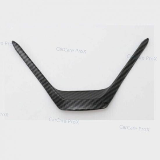 1pc Carbon Fiber Cover Trim ABS Steering Wheel Strip For Honda CR-V/CRV 2012-16