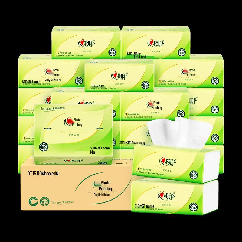 Vinda Tea Language Silk Enjoyment 3-Ply Facial Tissues