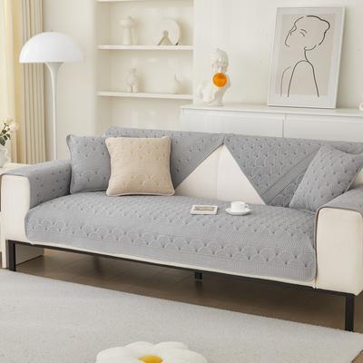 Sofa Cushion Fabric Pure Cotton Four-Season Universal Non-Slip Leather Sofa Cover Modern Simple Full Cover Sofa Towel 24 New Models