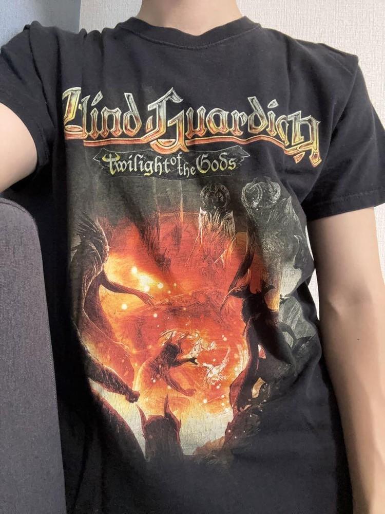 Blind Guardian band Tour t-shirt 90s Basic black Unisex tee Classic Unisex T-Shirt S