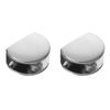 2pcs Thicken Alloy Board Support Plank Clip Glass Shelf Support Glass Clamp Glass Shelf