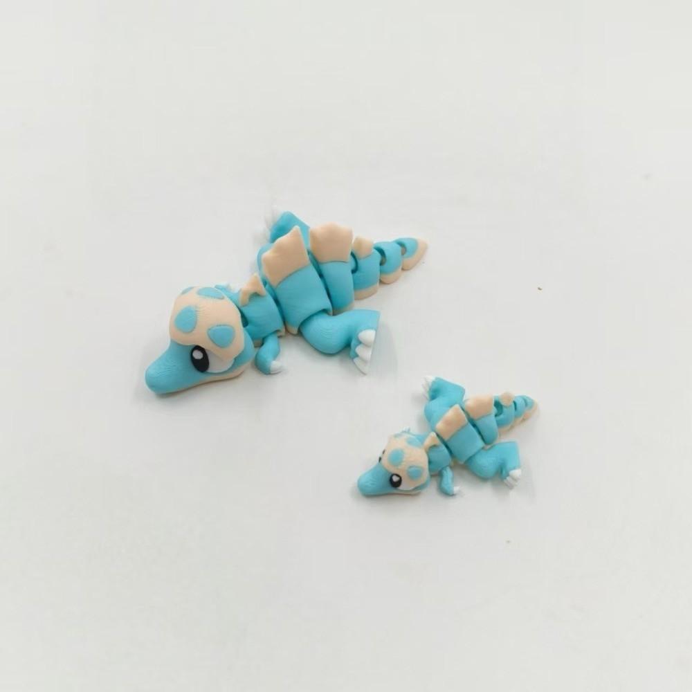 Cute Design Dinosaur Figure 3D Printed Desktop Figure New Dinosaur Mini Statue  Home Decoration