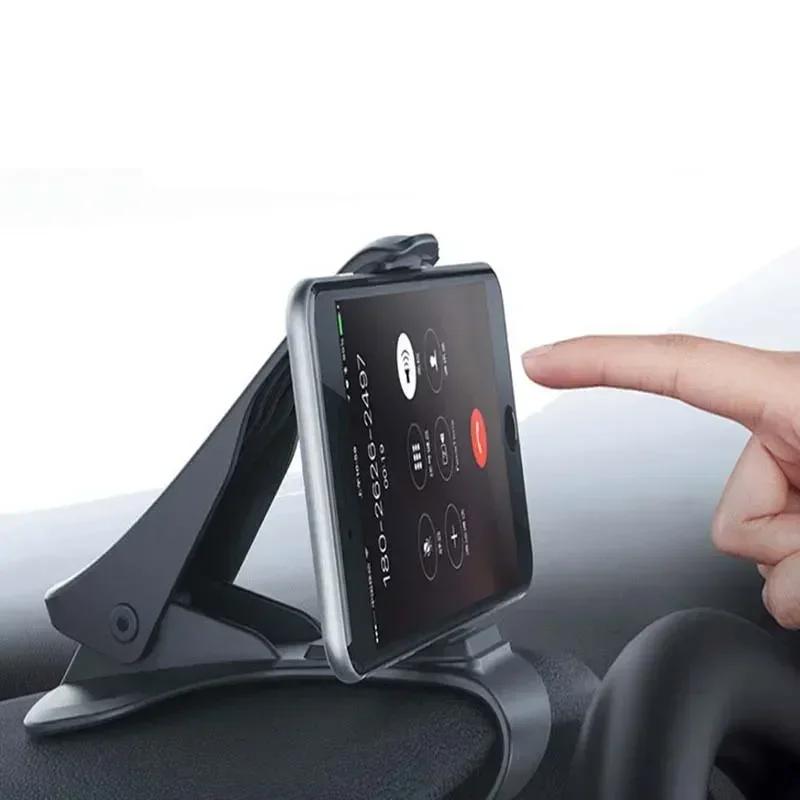 Car Phone Holder Mount Stand Holder Car Phone Kickstand 360 Degree GPS Navigation Dashboard Phone Holder For IPhone