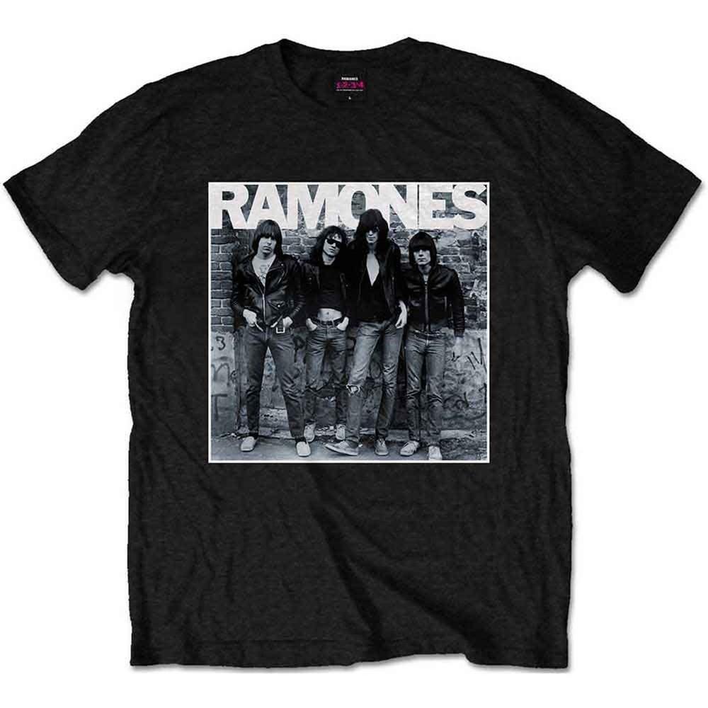 

Футболка Ramones 1-й альбом Официальная группа Черная Новая 4XL
