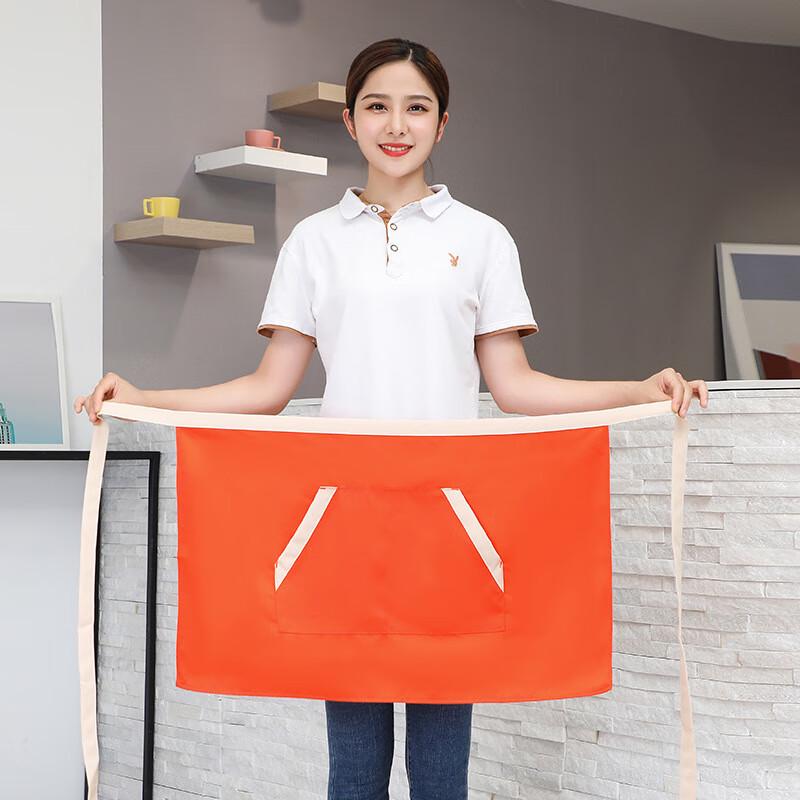 Unisex Short Half-Apron for Waitstaff & Chefs