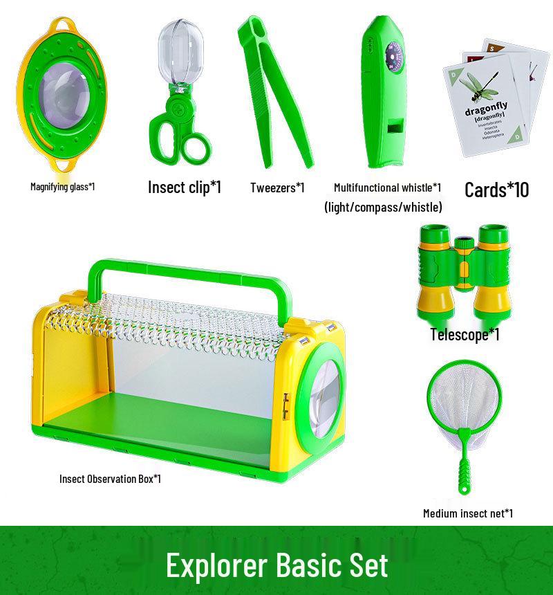 Kids' Outdoor Adventure Bug Observation and Catching Set