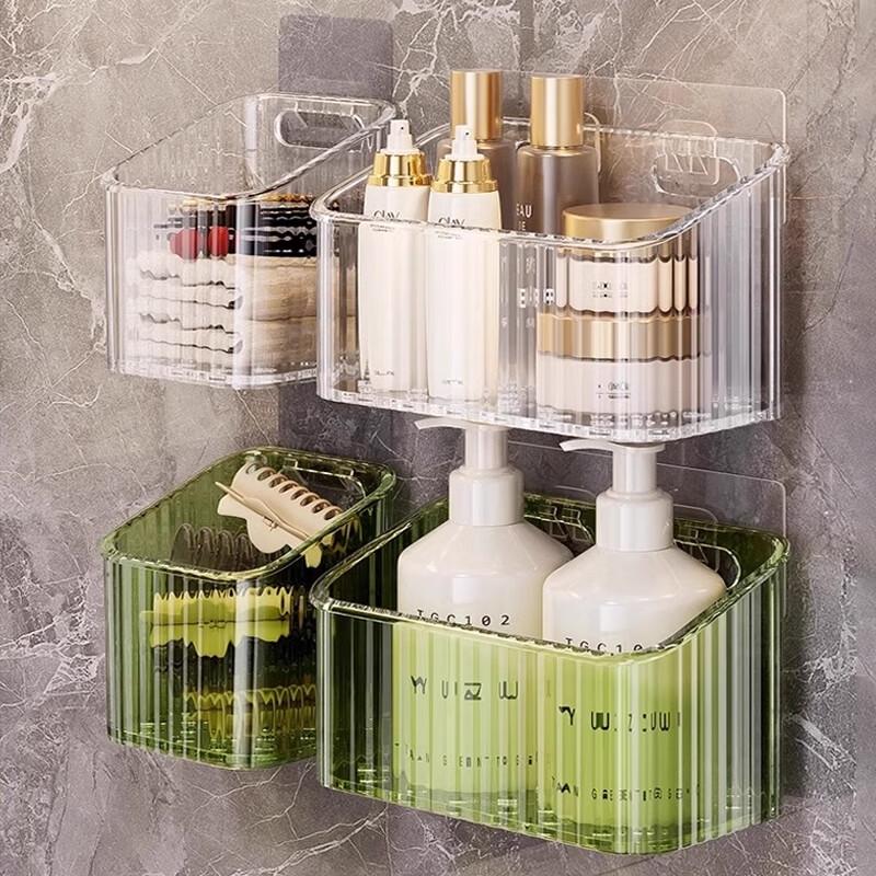Wall-Mounted Transparent Used Face Towel Storage Box