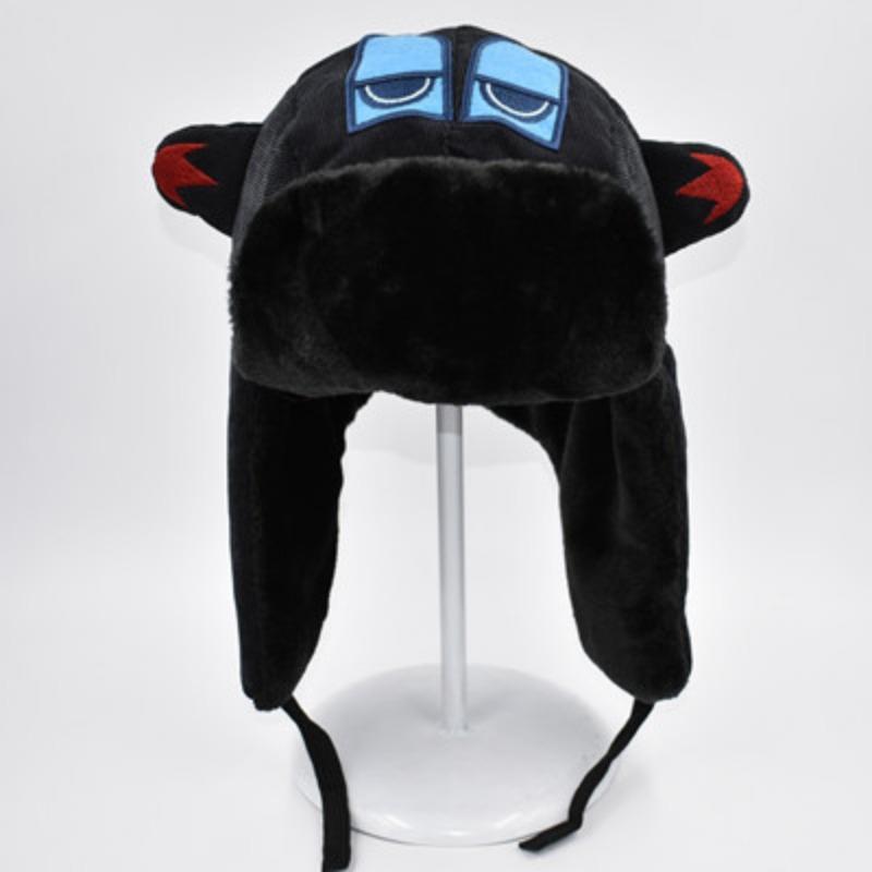 Chapeau Thunderbolt Femme Mignon Coton Homme Hiver Épaissi Chaud Protection Oreilles Automne Jeunesse Chapeau Locomotive