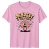Mindset Is Everything TShirt Retro Cartoon Brain Graphic Tee