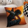 Shadow tTomb Raider Pillow Adventure Game Cushion Cover Throw Pillow Cover Hidden Button Durable Polyester Chair Cushion