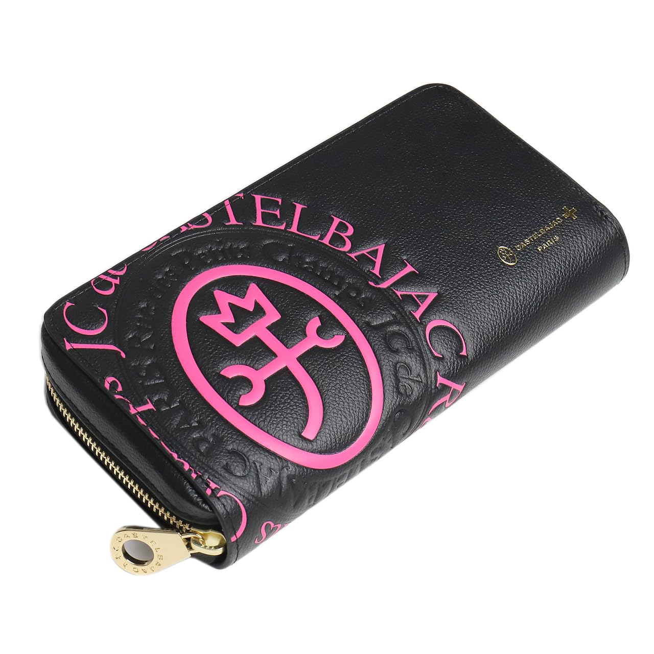 

Круглий гаманець на блискавці з відділенням для монет Comet 046603 Рожевий [CASTELBAJAC] рожевий