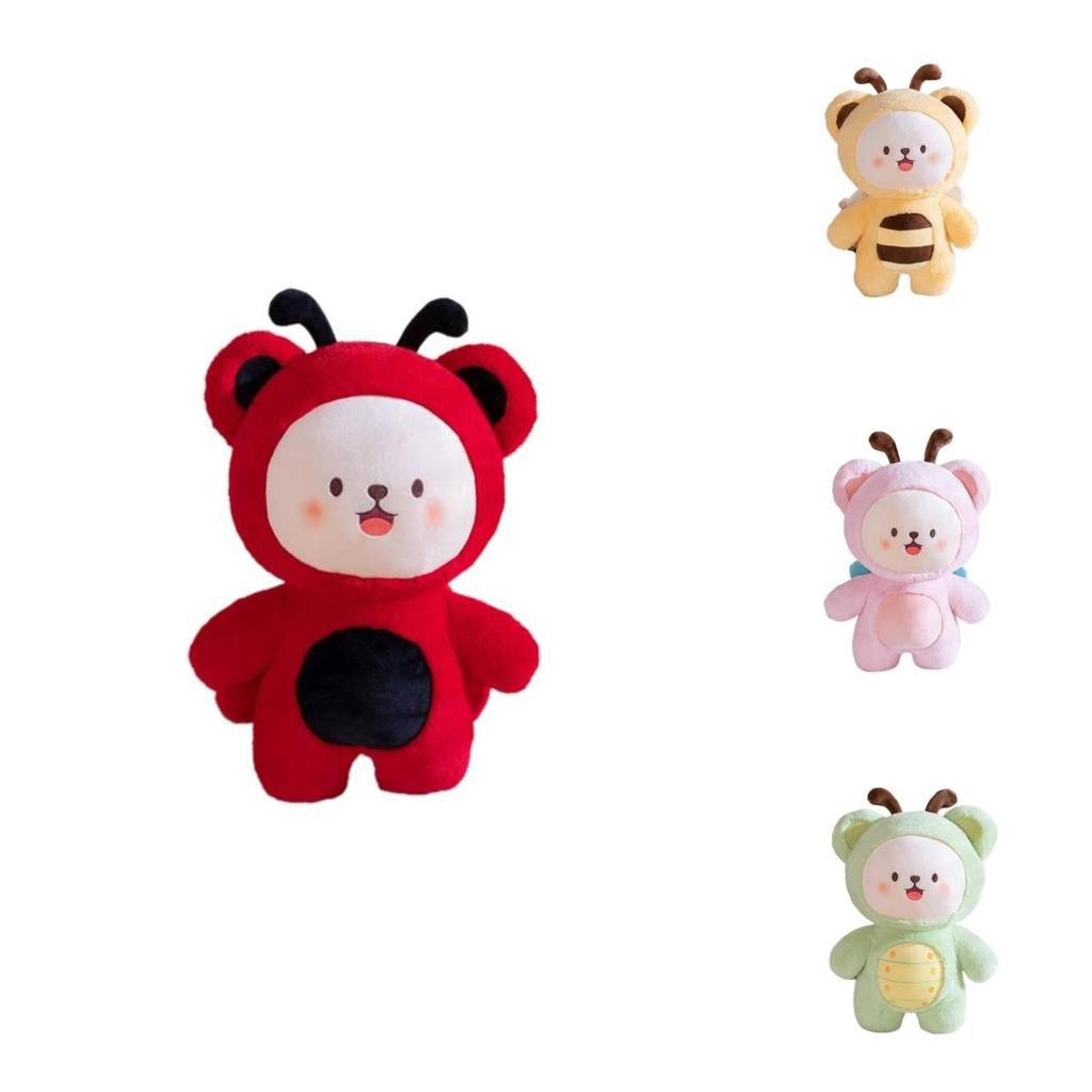 Cute Bee Butterfly And Ladybug Plush Toys For Kids And Adults