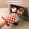 Cotton Oven Glove Single Kitchen Hand Cover for Hot Dishes, Baking Trays, Warm Bowls, Daily Reheating, and Home Use