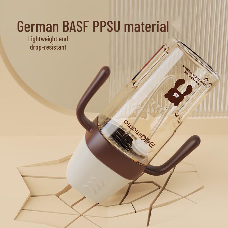 Peiqi Mama PPSU Straw Training Bottle 300ml