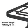 Multi-Layer Pot Storage Rack Strong Load-bearing Hollow Design Adjustable Cabinet Under-Sink Pan Rack Cookware Holder