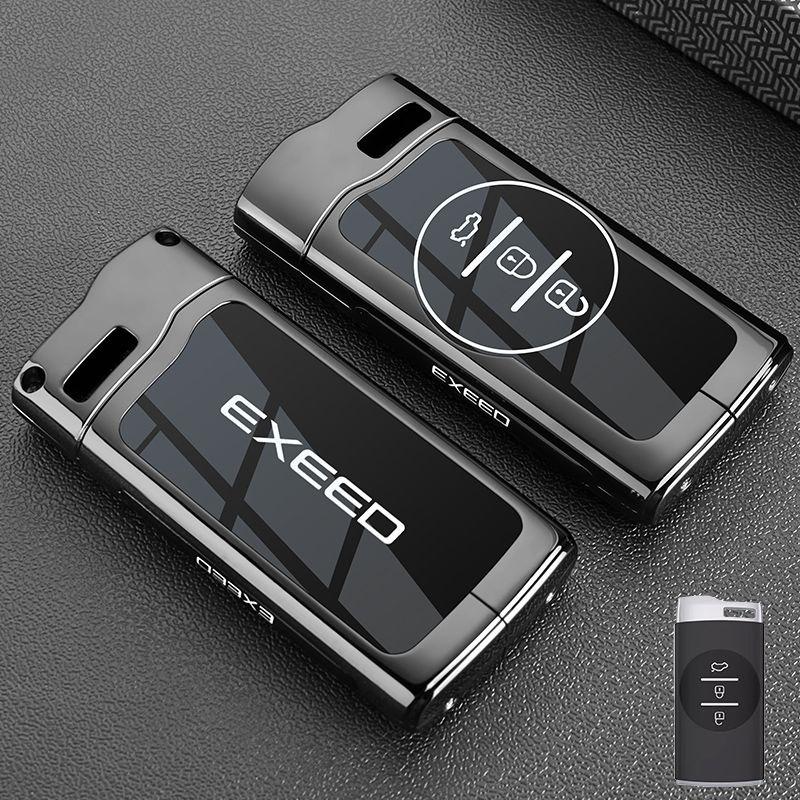 

Чехол для ключа автомобиля для Chery Exeed Txl Tx Lx Cmd Декоративная крышка корпуса брелока Держатель кольца Брелок Аксессуары для интерьера for Exeed