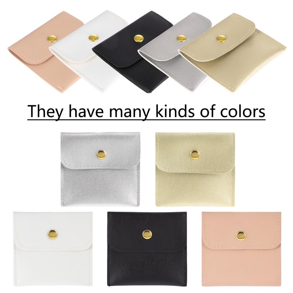 New Mini Jewelry Packaging Bag, Earring Gift Storage Buckle Envelope Packaging Bag