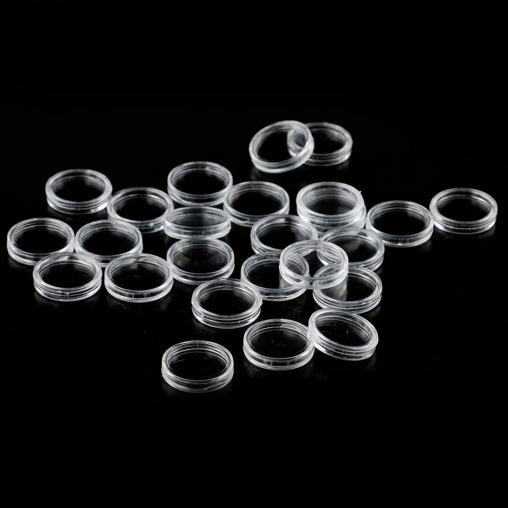Capsules Coin Holders Storage Ceremony Transparent Clear Commemorative Container Display Gifts Medal Organizer