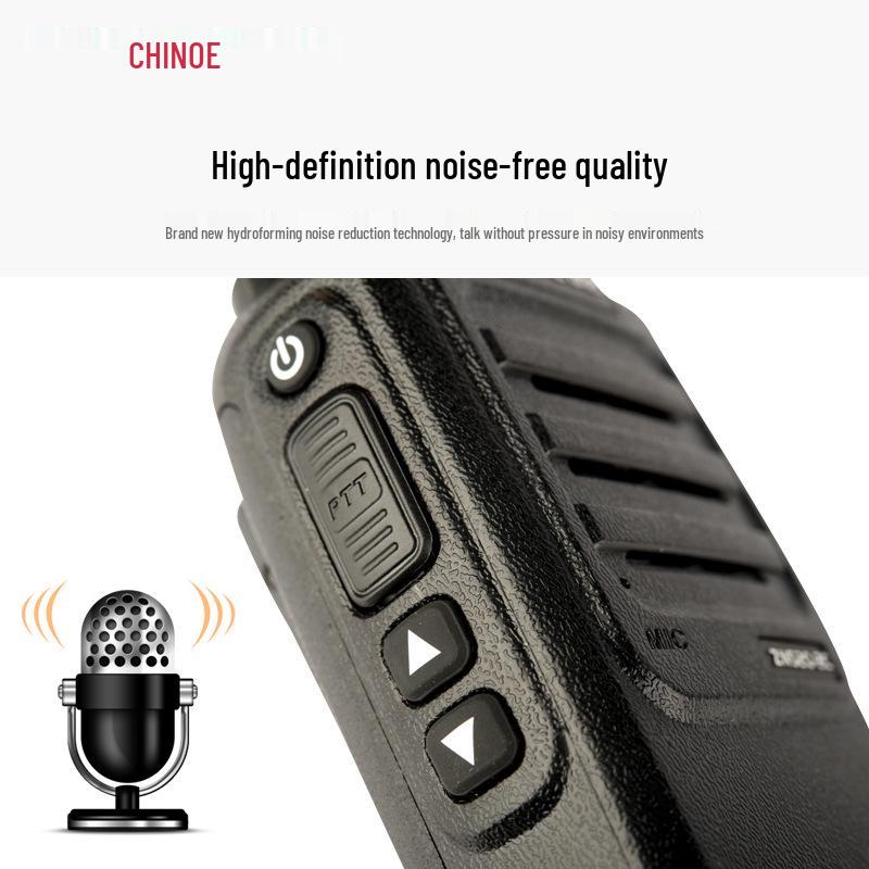 Zhongnuo 1D High-Power Wireless Walkie-Talkie for Security, Construction, and Touring