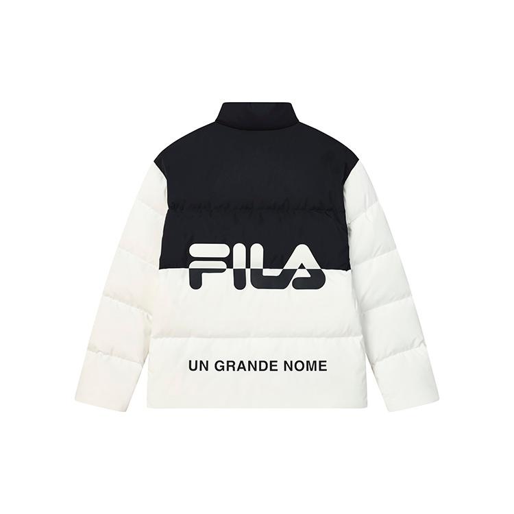 

New FILA Down Jacket Winter Unisex Standard White F11U249903F-WT L