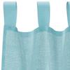 Voile Curtains with Rod Pockets 2 pcs Turquoise
