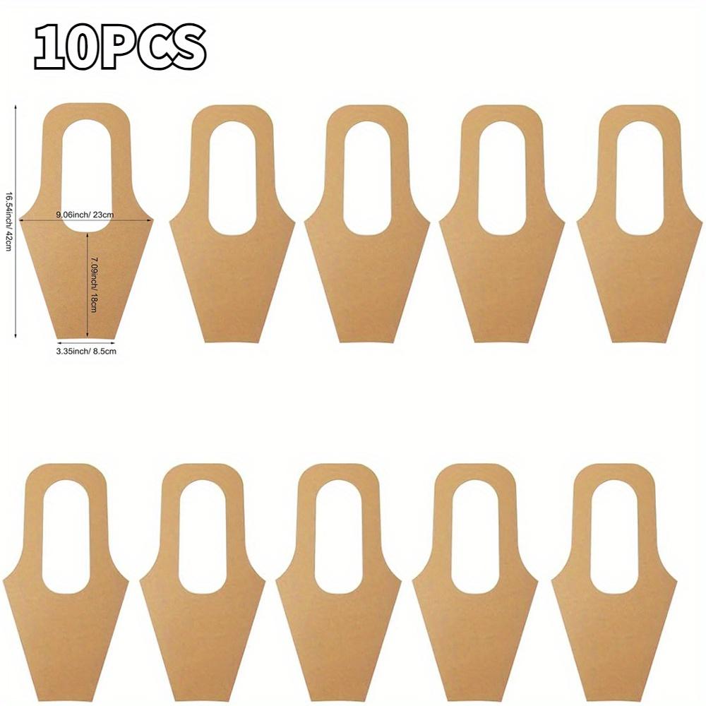 10KS Květinové papírové sáčky Balení dárků pro svatební party Dekorace Materiál Taška na narozeninový dárek Dekor Den svatého Valentýna