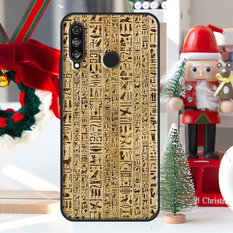 Ägypten Pharao Wandmalerei Für Huawei Nova Y73 Y60 Y70 Y90 Y72 Y61 Y91 7i 8i 11i 12i 12s 9 10 SE P20 P30 P40 Lite Hülle