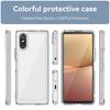 For Sony Xperia 10 VI Case Sony Xperia 1 VI Cover Luxury Shockproof Hard PC TPU Silicon Phone Back Cover For Sony Xperia 10 VI