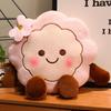 Cartoon Mooncake Plush Pendant - Mid-Autumn Festival Charm Gift for Girls