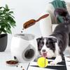 Interactive Pet Ball Launcher Toy Dog Tennis Food Reward Machine Thrower Slow Feeder for Cats Kitten Puppy Interactive Tennis