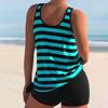 Women's Split Sexy Fashion Bikini With Chest Pads Without Steel Bra Swimsuit